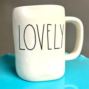 Rae Dunn “Lovely” Mug NWOT